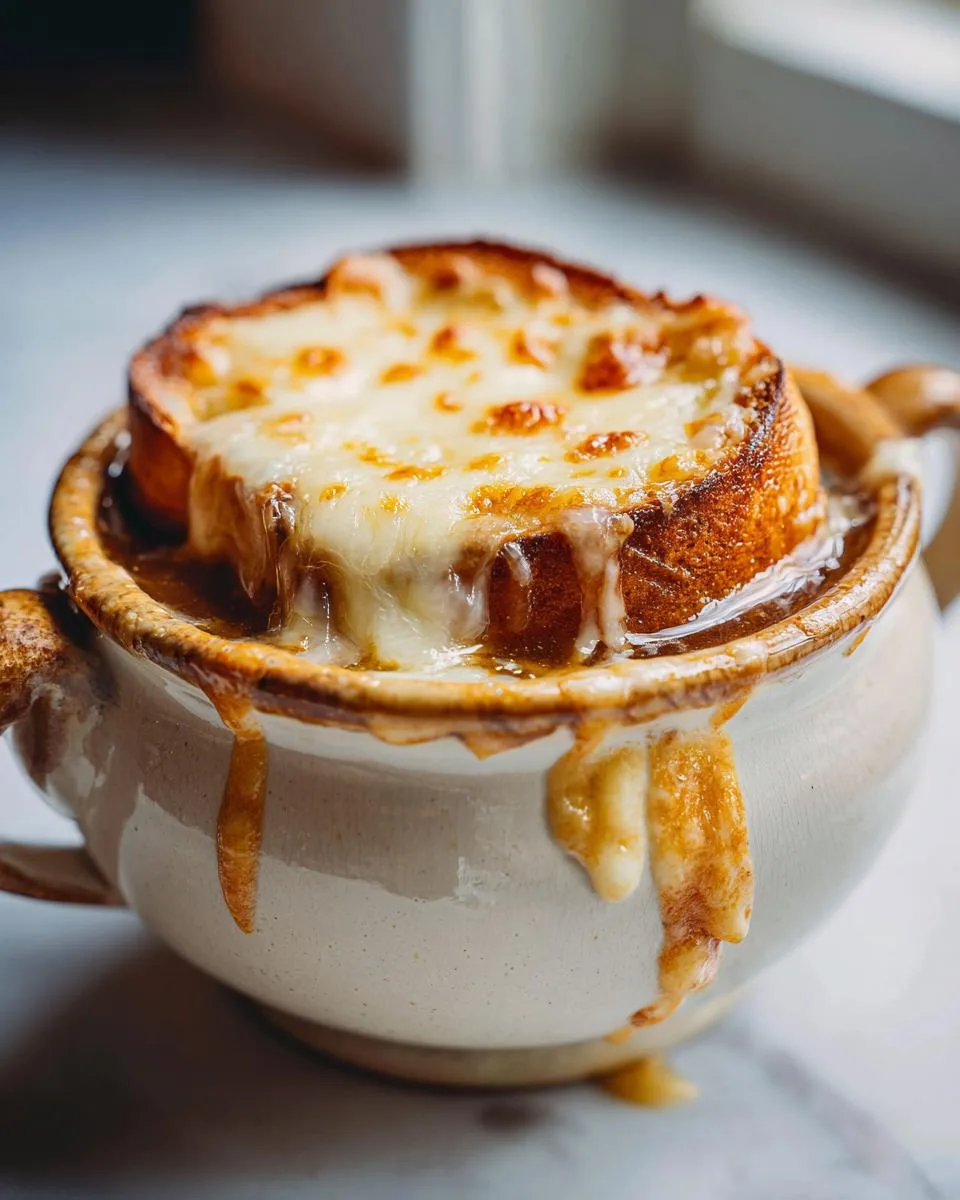 Slow Cooker French Onion soup - detail 1