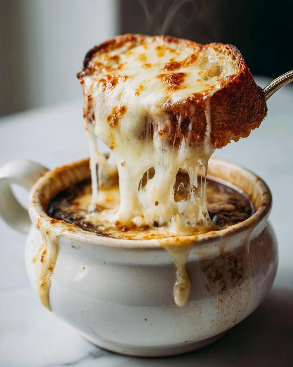 Slow Cooker French Onion soup - detail 5