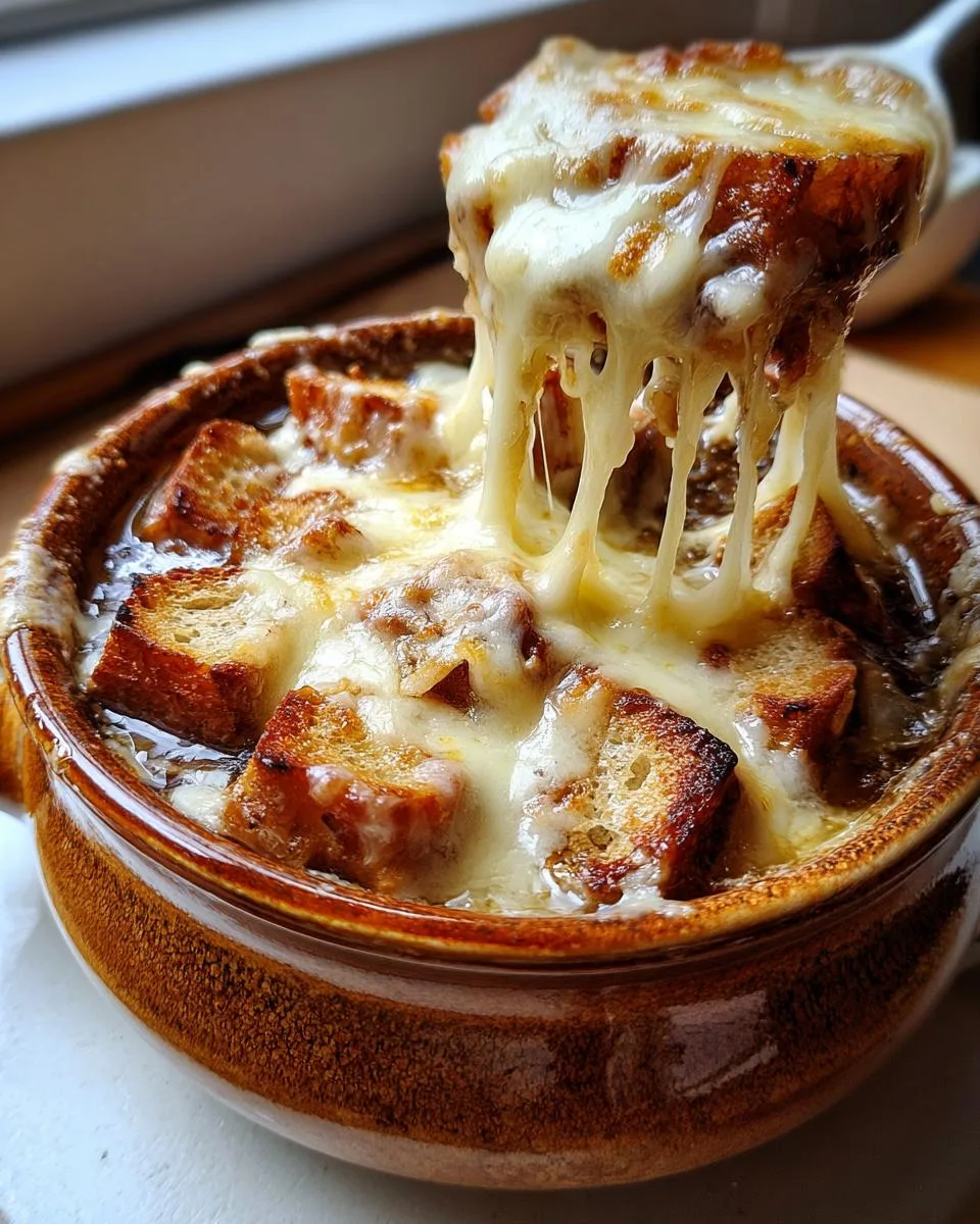 The French Onion Soup - detail 1
