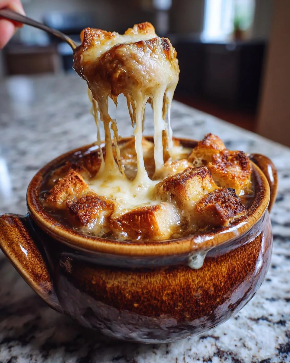 The French Onion Soup - detail 2