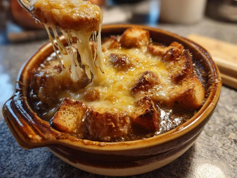 The French Onion Soup