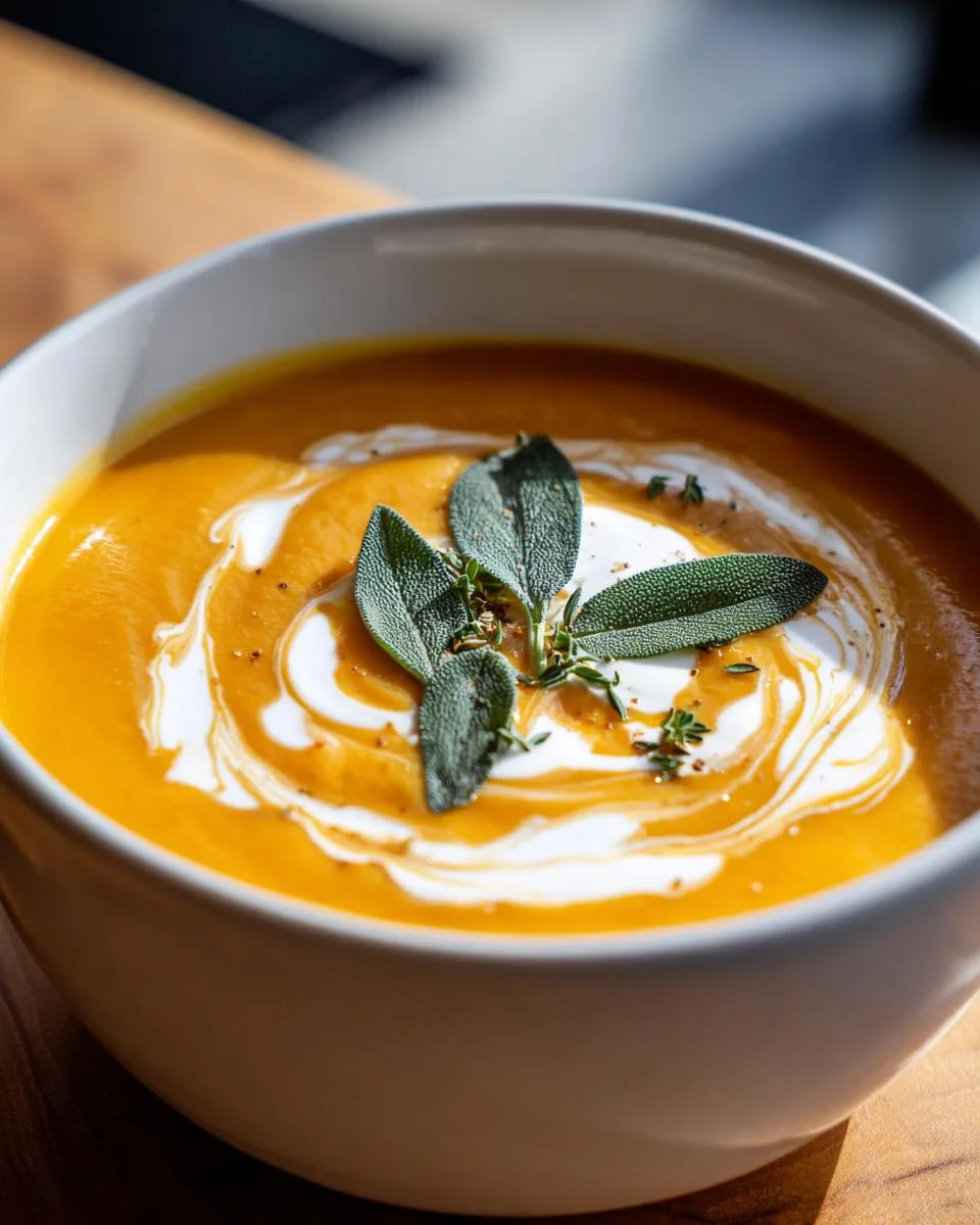 The Ultimate Butternut Squash Soup - detail 3