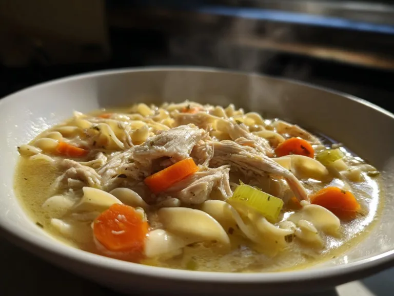 creamy chicken noodle soup