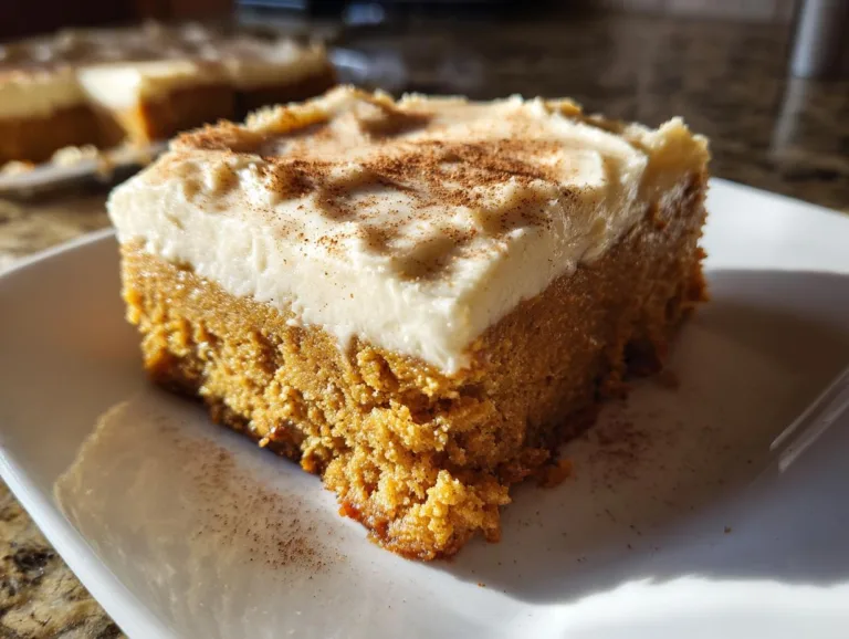 healthy pumpkin bars