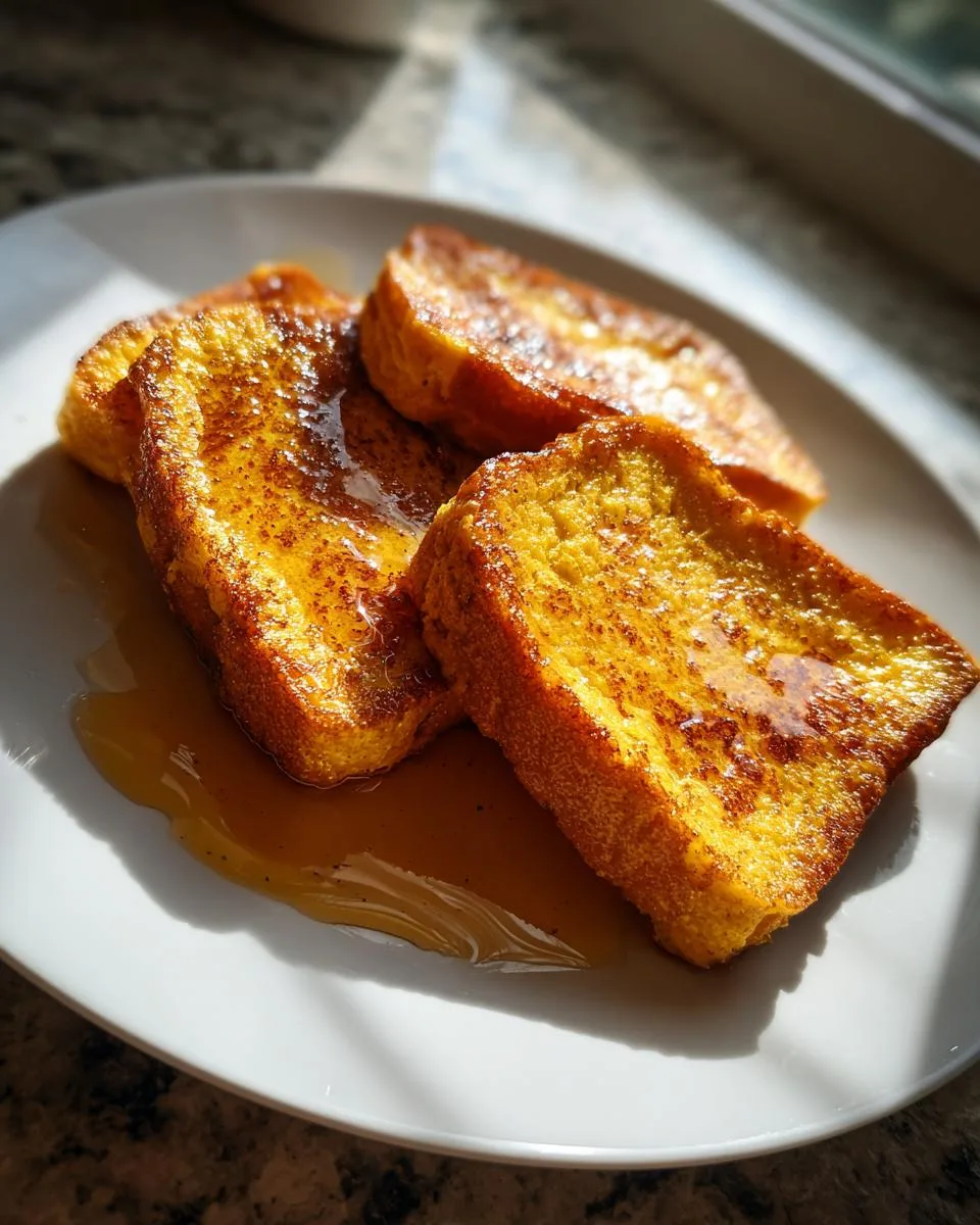 pumpkin french toast breakfast - detail 3
