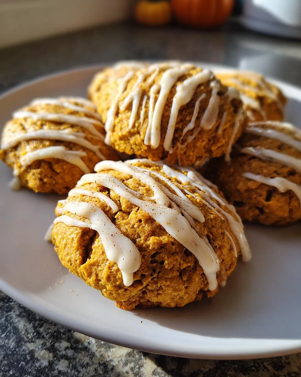 pumpkin oatmeal cookies - detail 4