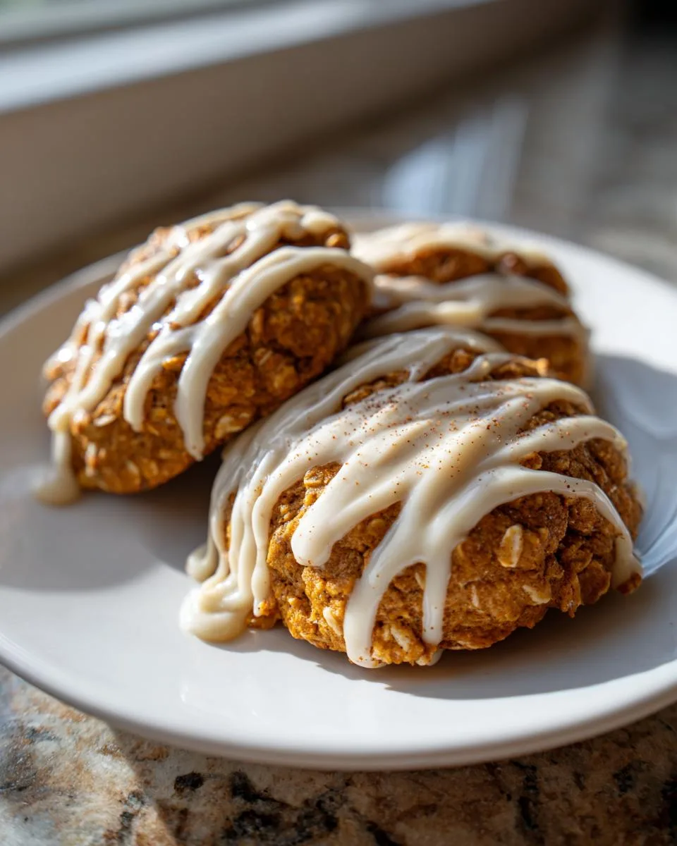 pumpkin oatmeal cookies - detail 5