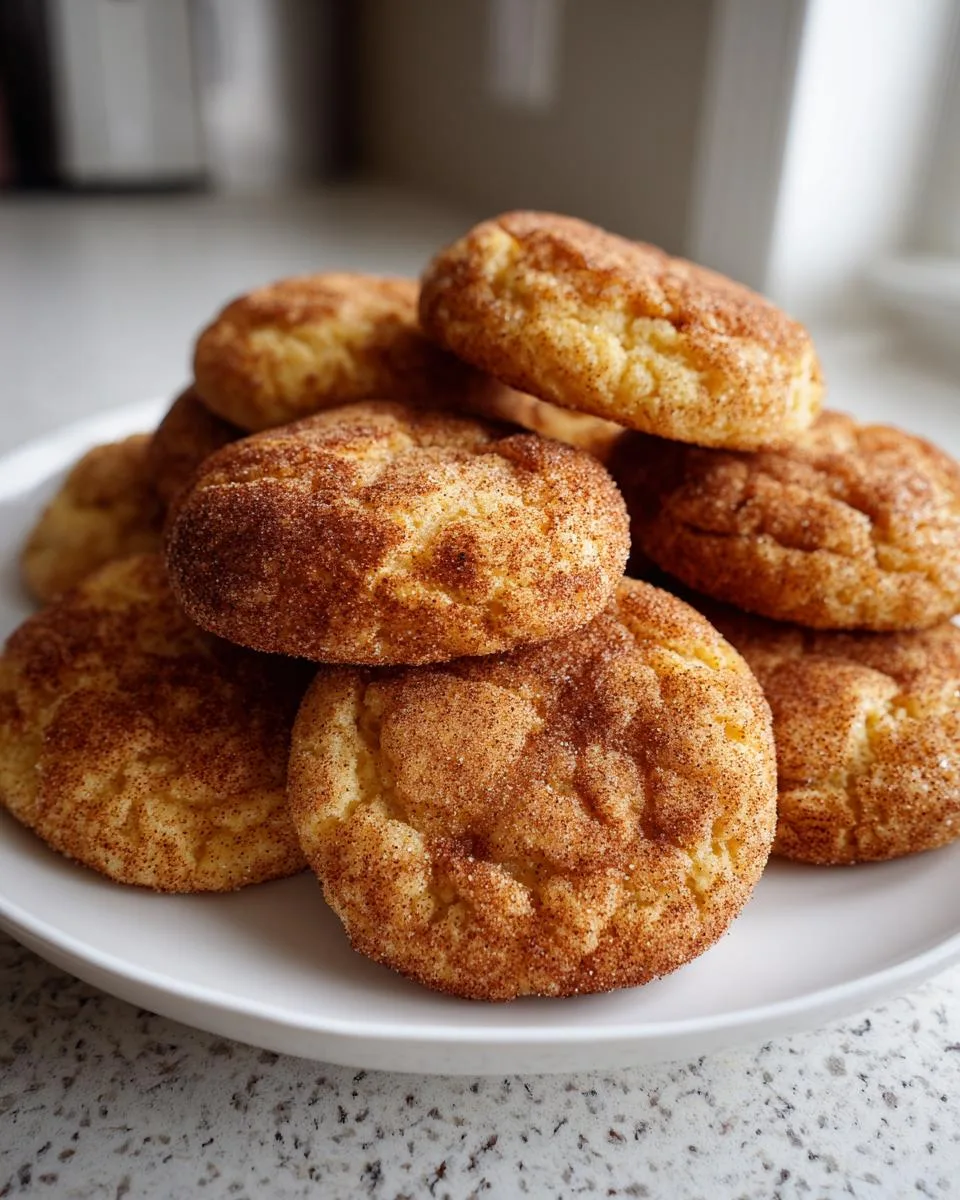 pumpkin snickerdoodle cookies - detail 4