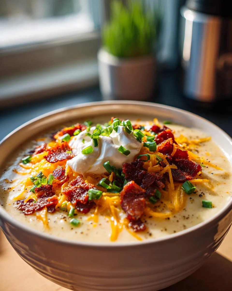 Baked Potato Soup - detail 4