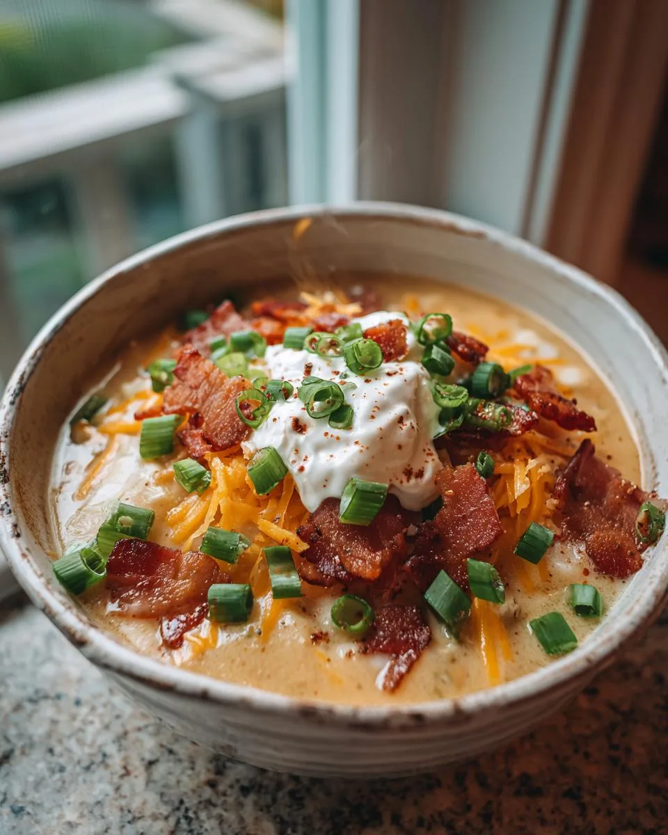 Baked Potato Soup - detail 5