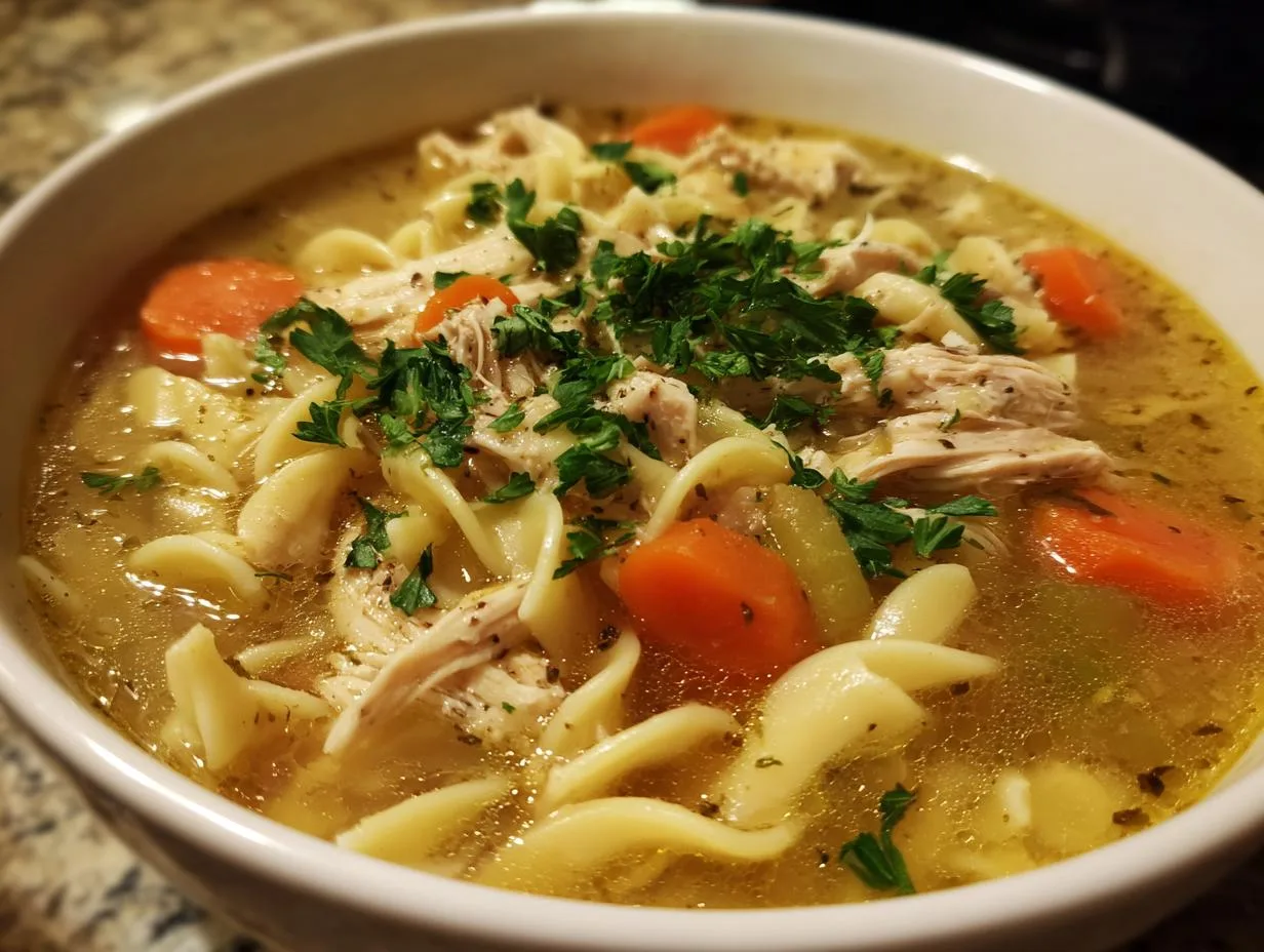 1-Hour Chicken Noodle Soup Recipe That Will Warm Your Soul