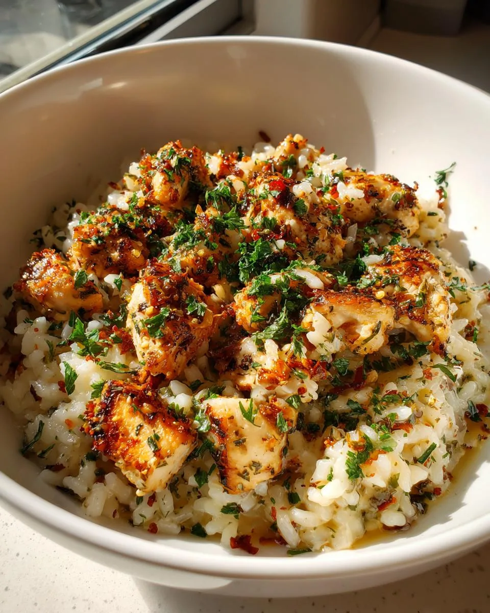 Chicken and Rice with Italian Seasoning - detail 1