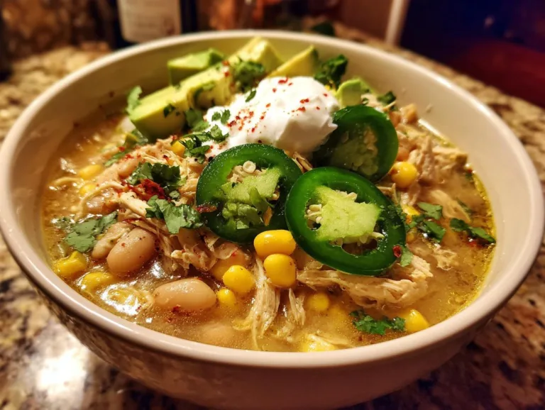 Chunky Slow-Cooked White Chili