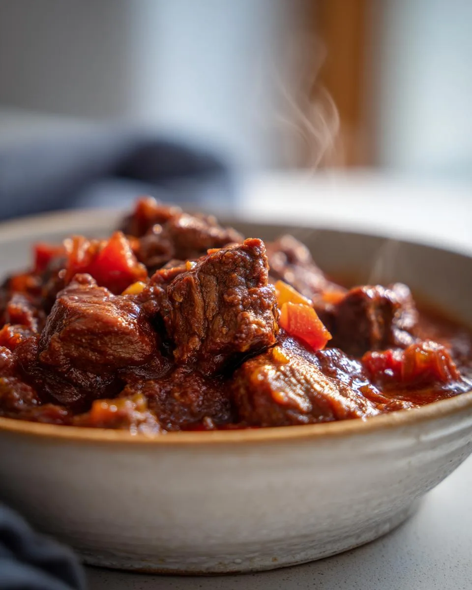 Chunky Steakhouse Beef Chili - detail 4