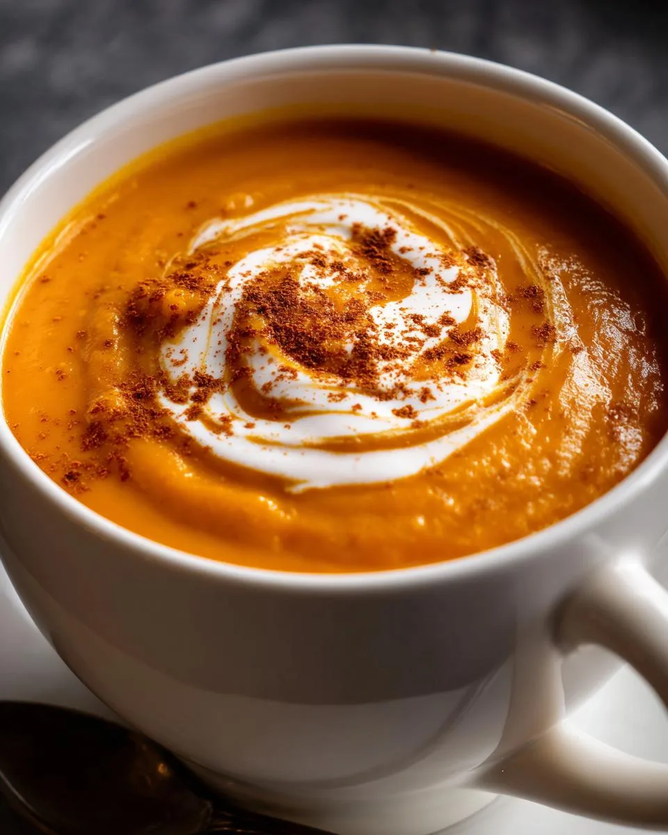Creamy Butternut Squash Soup - detail 4