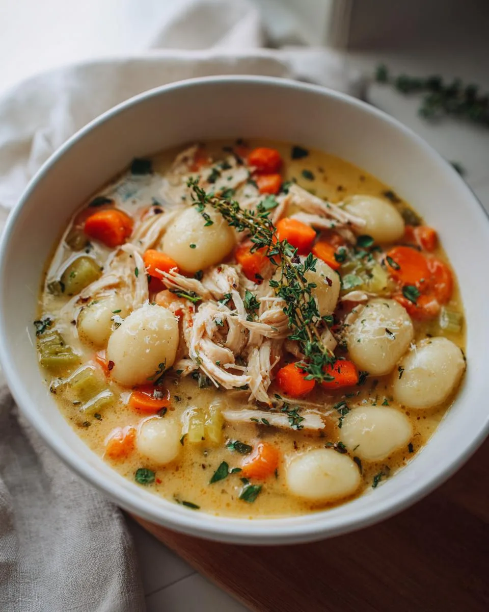 Creamy Chicken Gnocchi Soup - detail 5