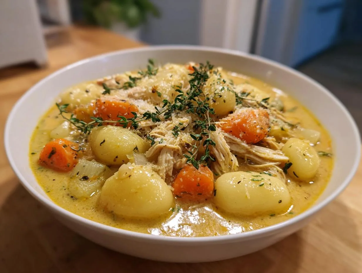 Creamy Chicken Gnocchi Soup in 45 Minutes – Comfort Perfection