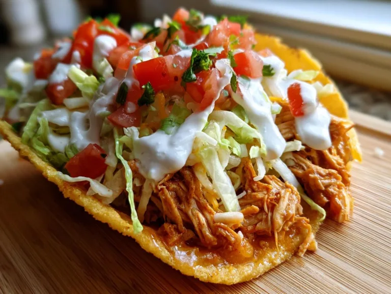 Crock Pot Ranch Chicken Tacos