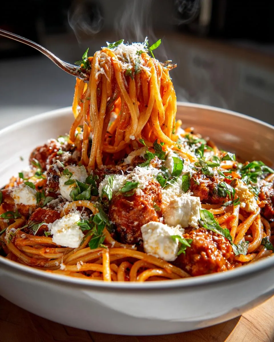 Crock Pot Spaghetti Recipe - detail 2