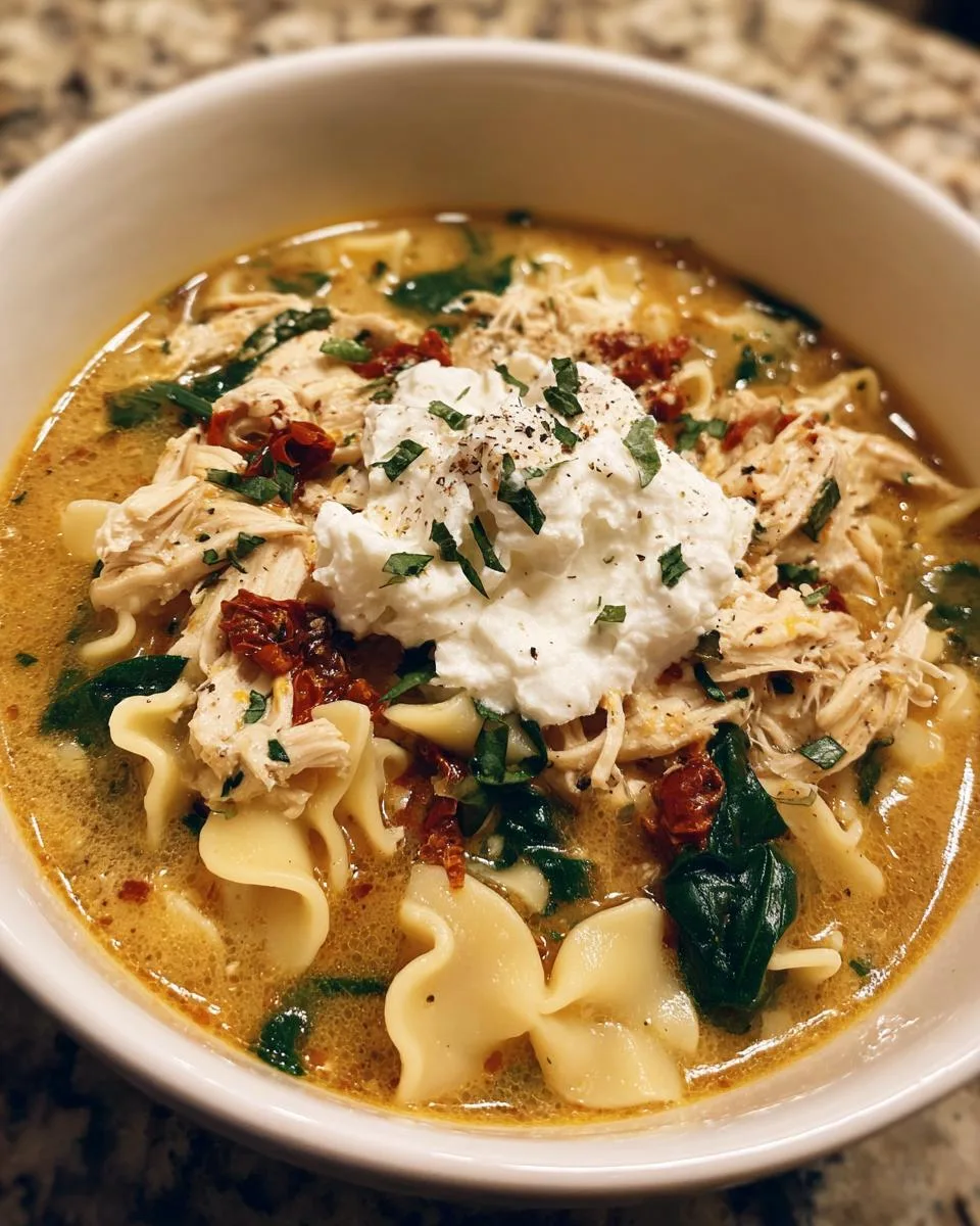 Crock Pot White Lasagna Soup - detail 3