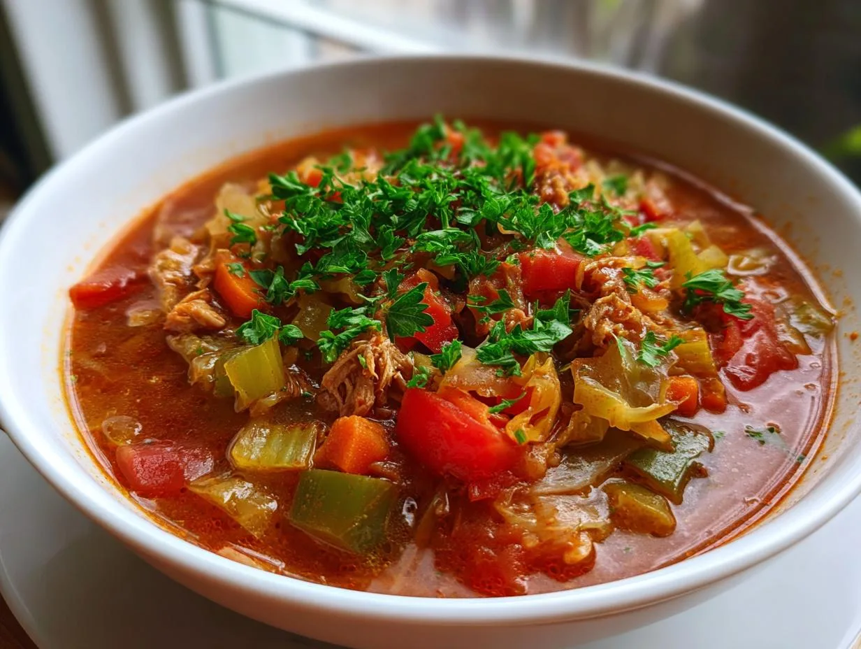 35-Minute Crockpot Cabbage Soup That Melts Your Heart