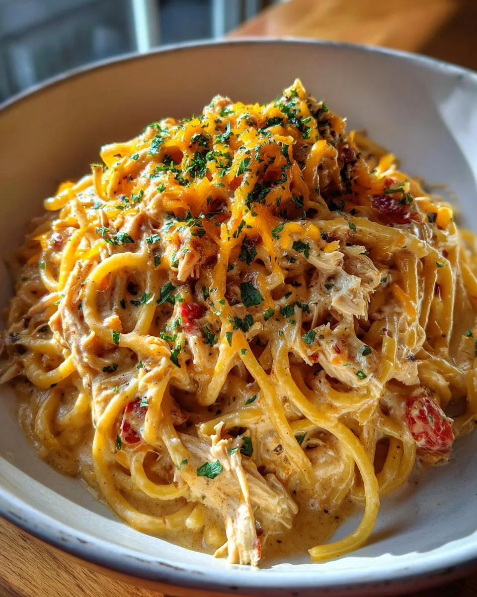 Crockpot Chicken Spaghetti Recipe - detail 4