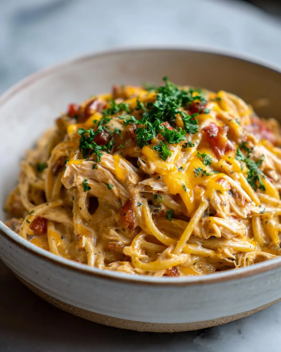 Crockpot Chicken Spaghetti Recipe - detail 5