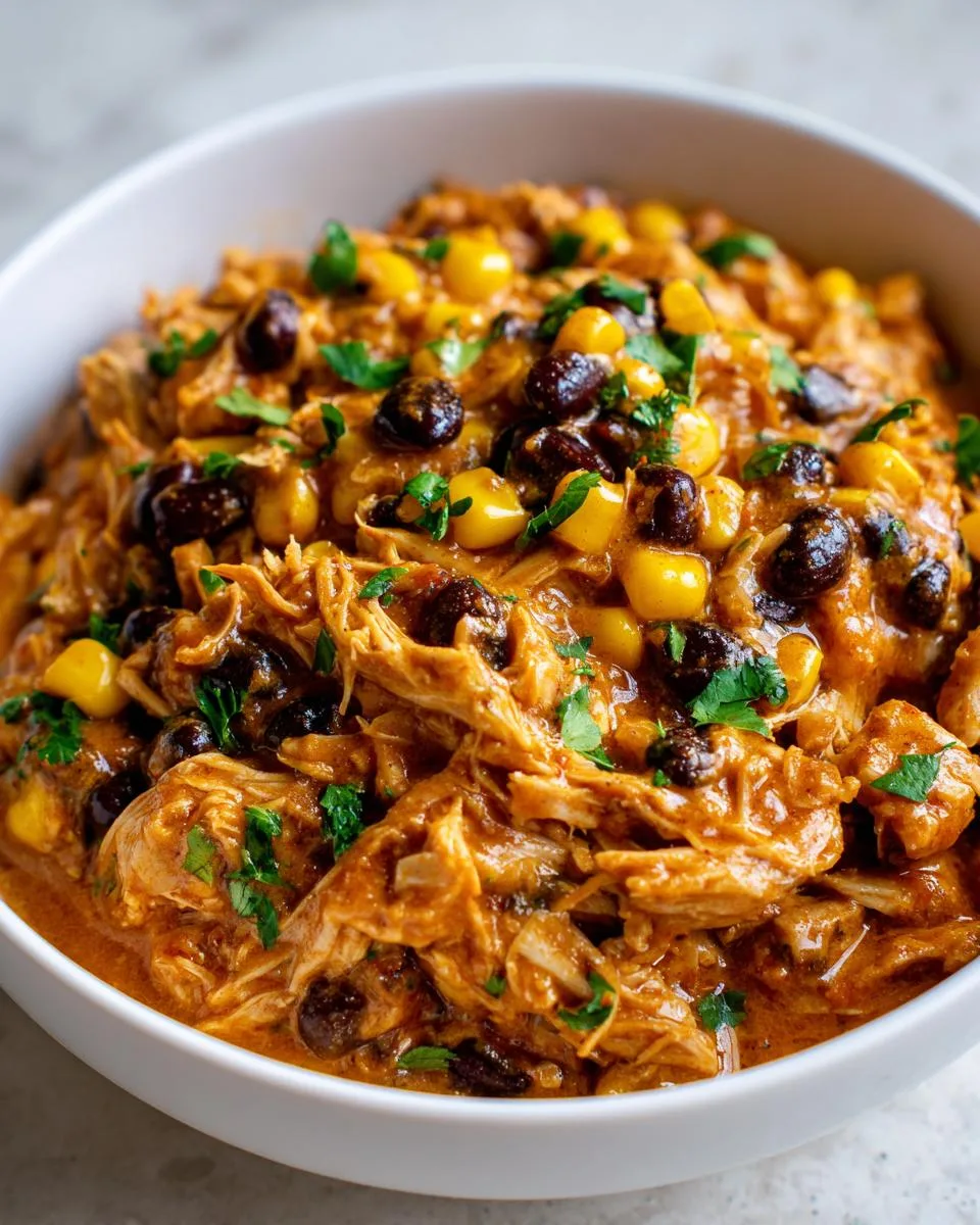 Crockpot Fiesta Chicken Recipe - detail 1