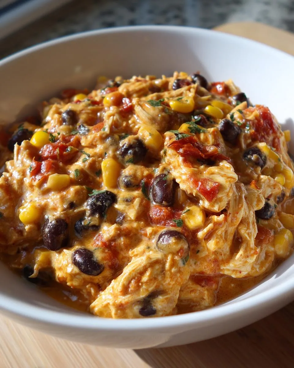 Crockpot Fiesta Chicken Recipe - detail 2
