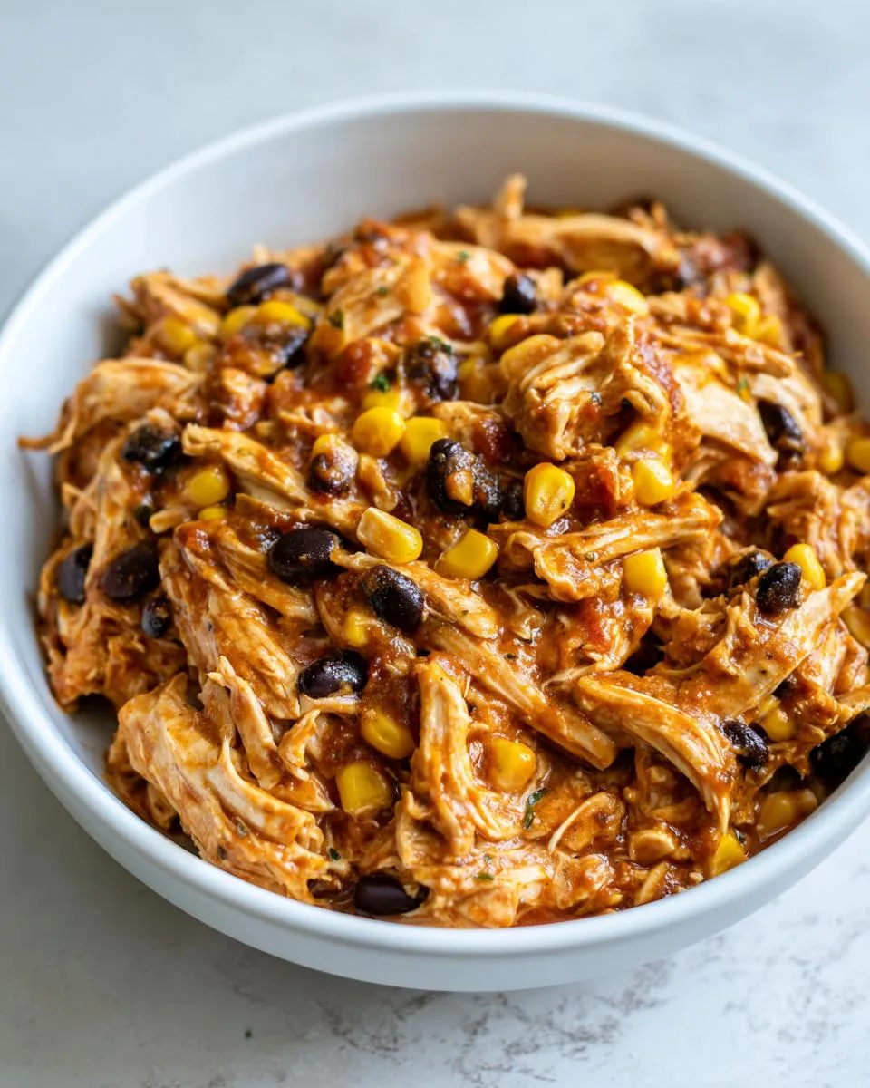 Crockpot Fiesta Chicken Recipe - detail 3