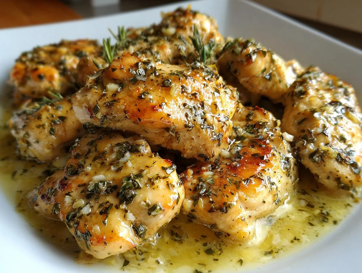 Crockpot Garlic Parmesan Chicken – Juicy 3-Ingredient Magic
