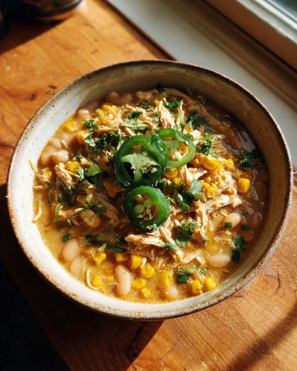 Dairy-Free White Chicken Chili - detail 2