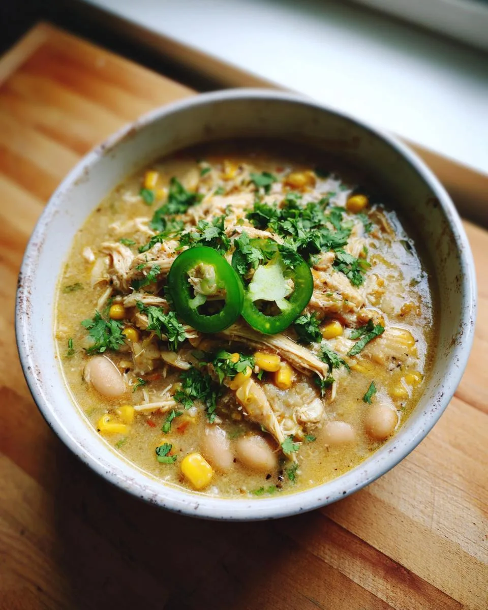 Dairy-Free White Chicken Chili - detail 3