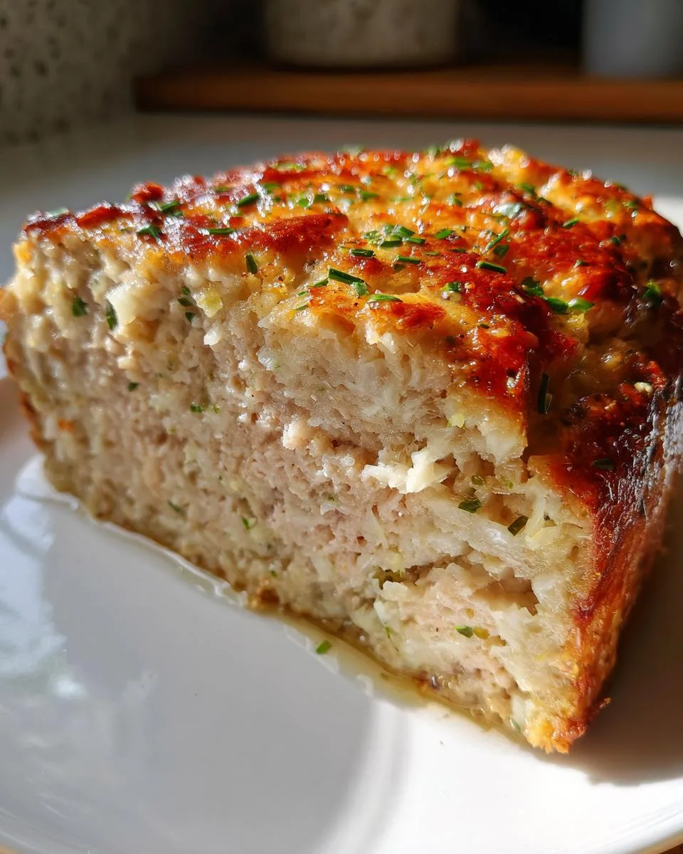 Garlic Parmesan Chicken Meatloaf - detail 5