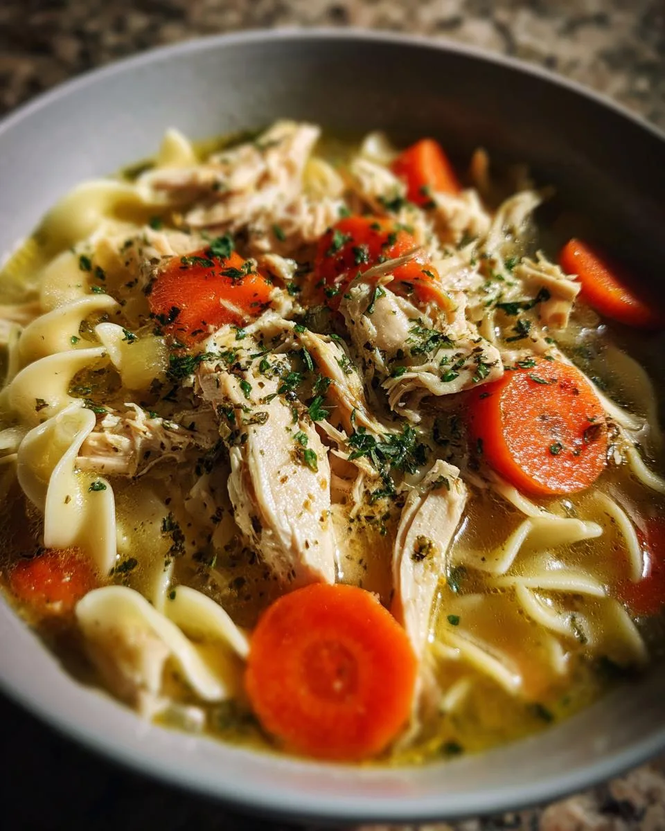 Homemade Chicken Noodle Soup - detail 3