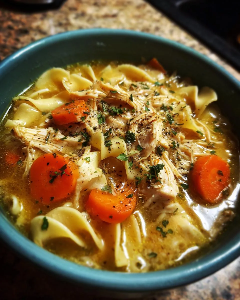 Homemade Chicken Noodle Soup - detail 5