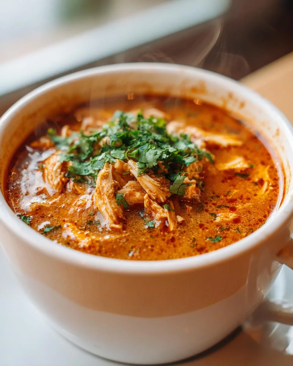 Keto Instant Pot Chicken Chili - detail 3