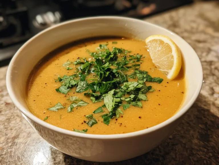 Lebanese Lentil Soup Recipe