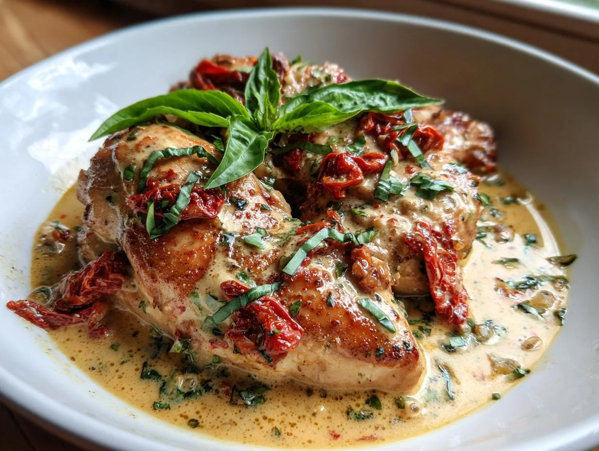 Irresistible Marry Me Chicken Recipe in 4 Easy Steps
