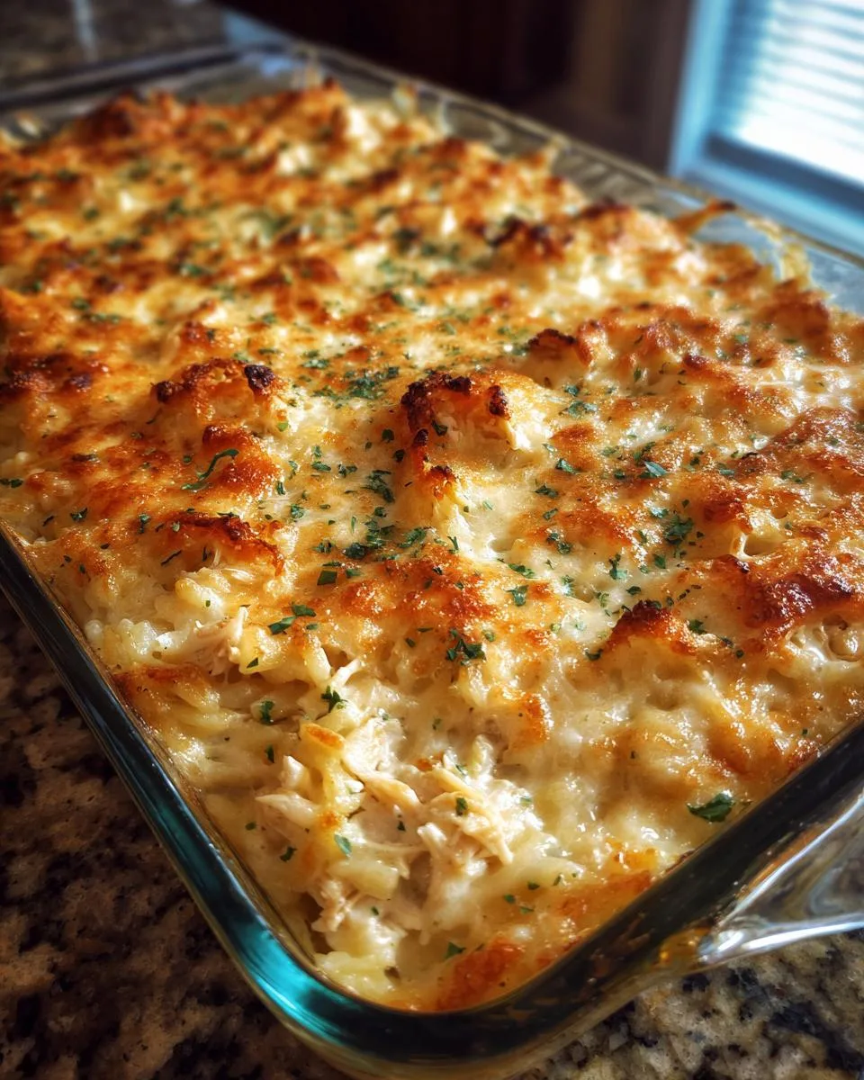 Old School Chicken and Rice Casserole - detail 3