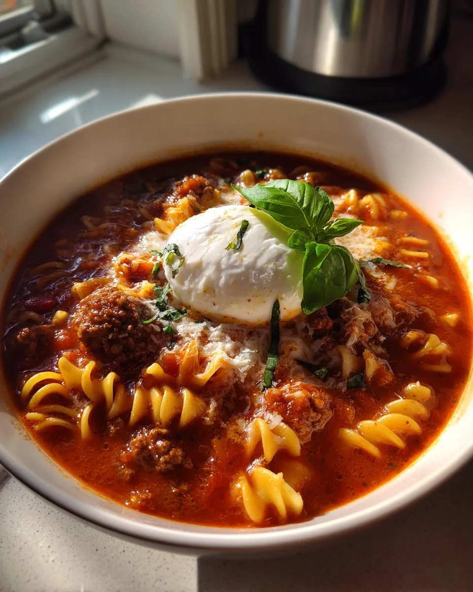 One-Pot Lasagna Soup - detail 1