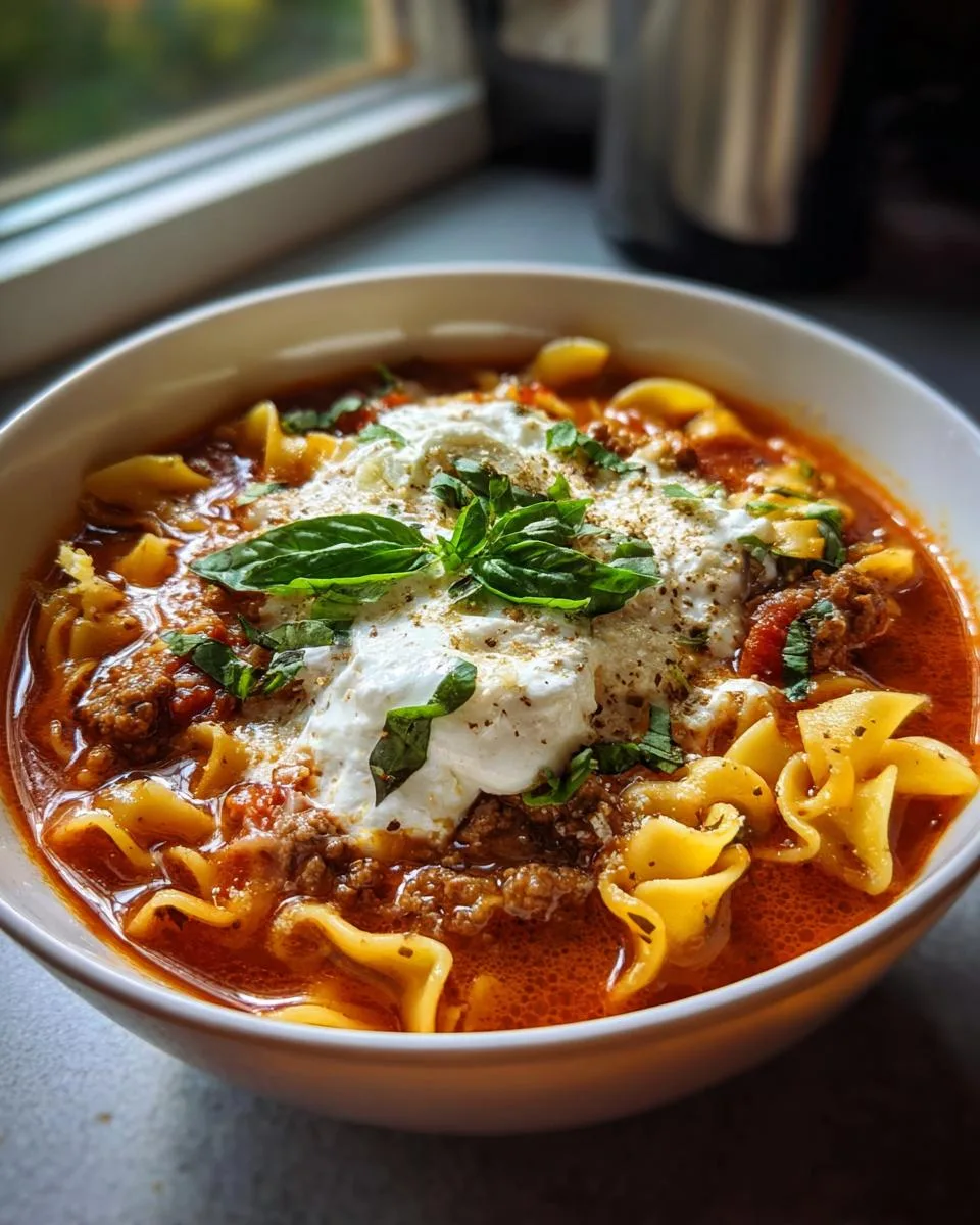 One-Pot Lasagna Soup - detail 5