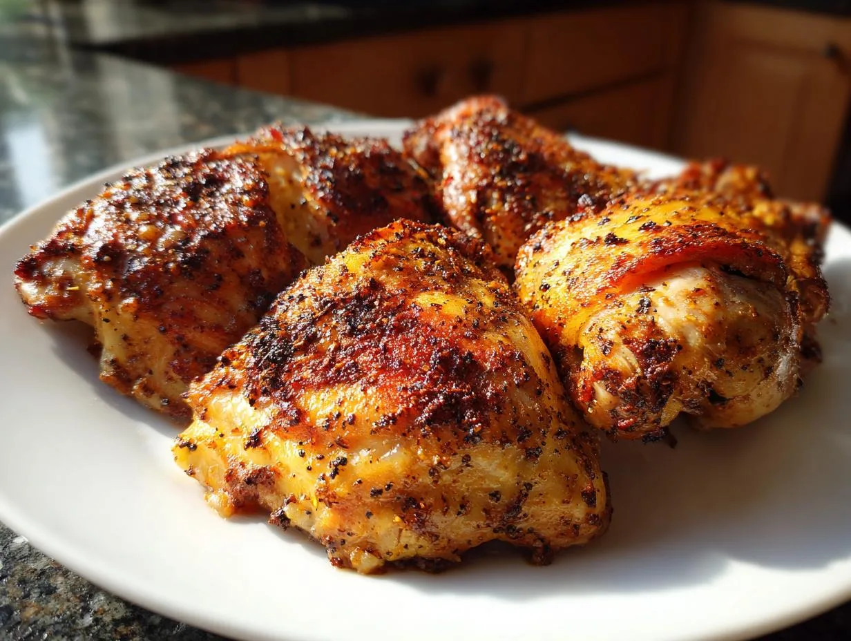 5-Ingredient Oven Baked Chicken That’s Irresistibly Crispy