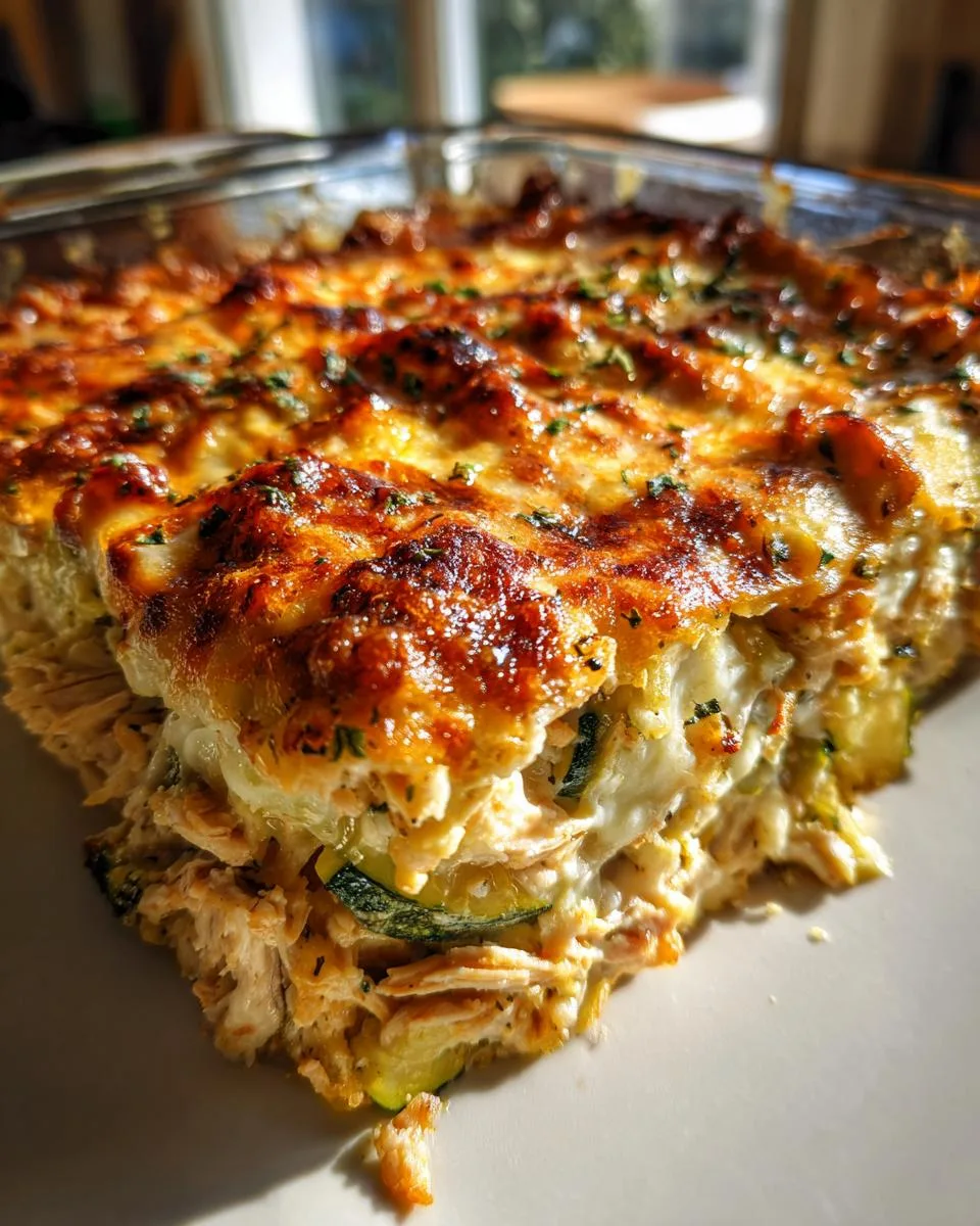 Rotisserie Chicken Zucchini Casserole - detail 1