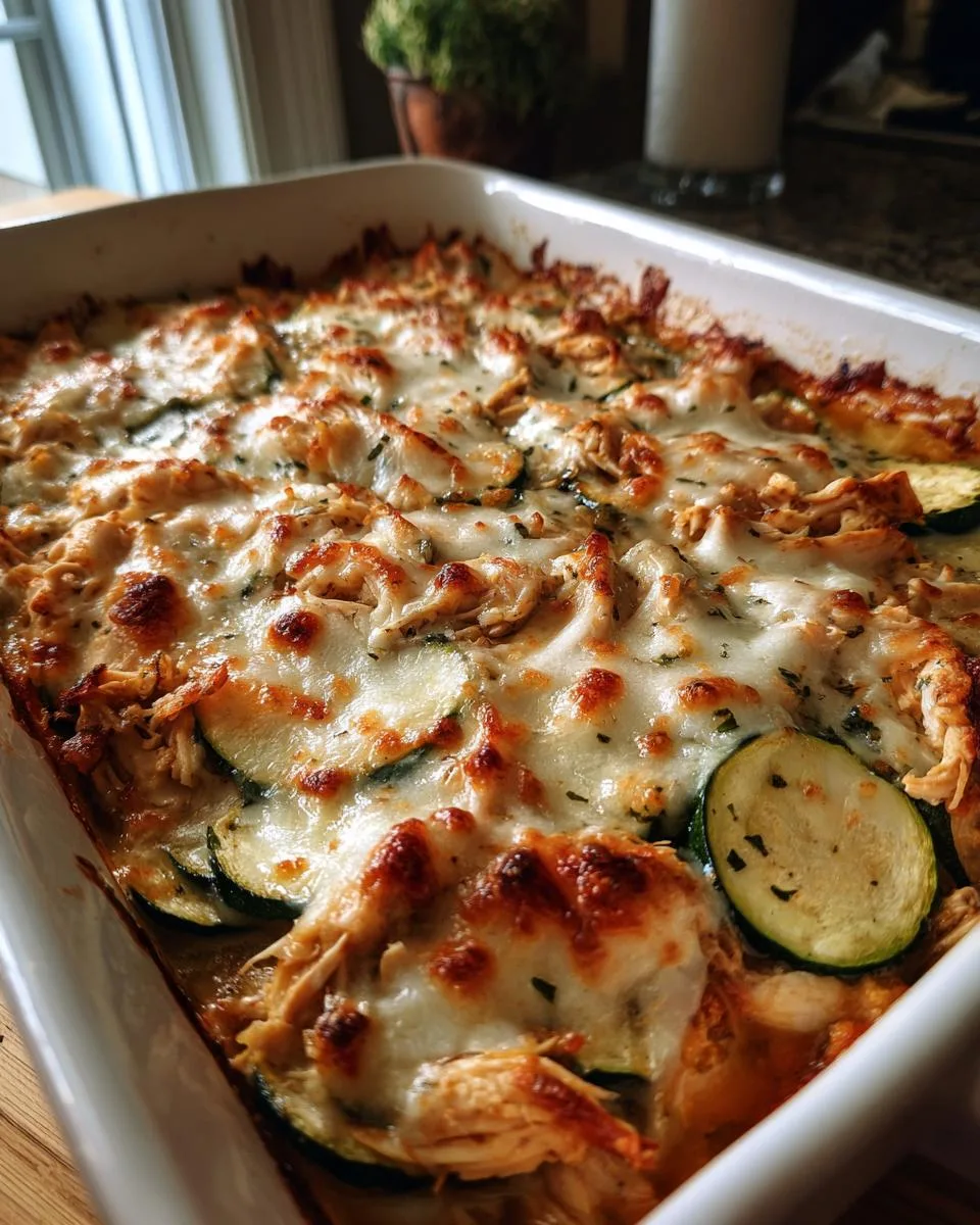 Rotisserie Chicken Zucchini Casserole - detail 2