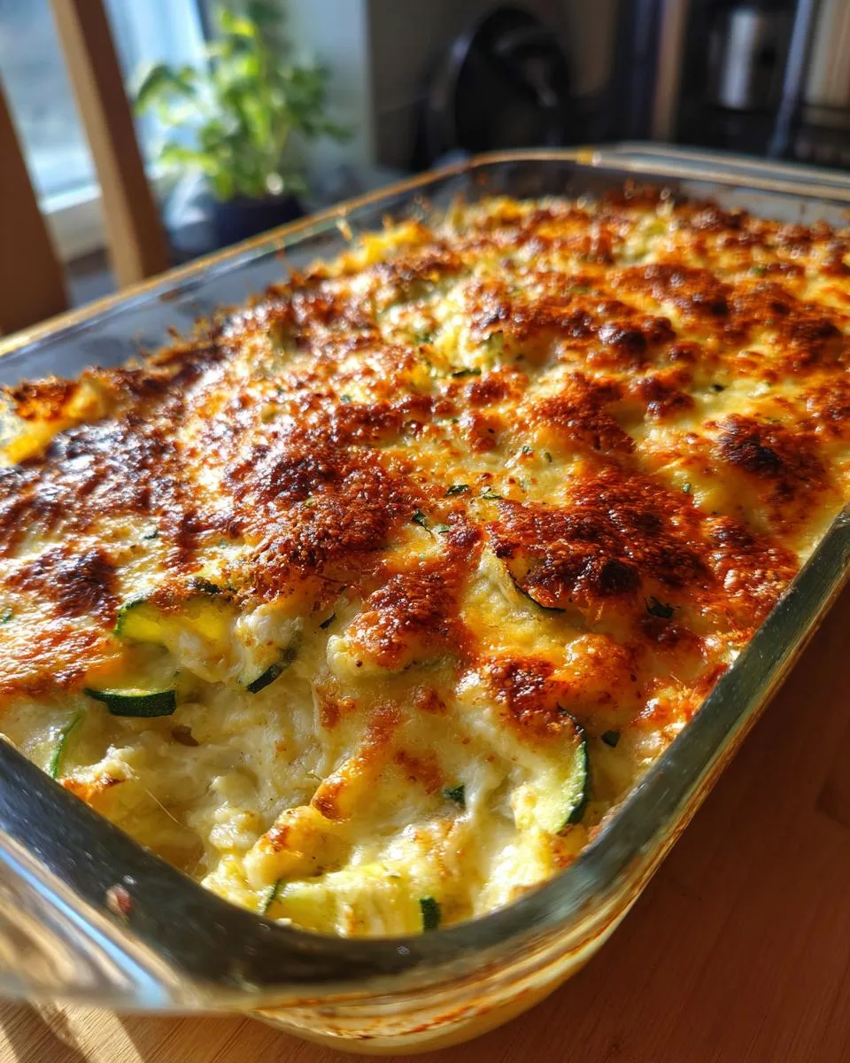 Rotisserie Chicken Zucchini Casserole - detail 3
