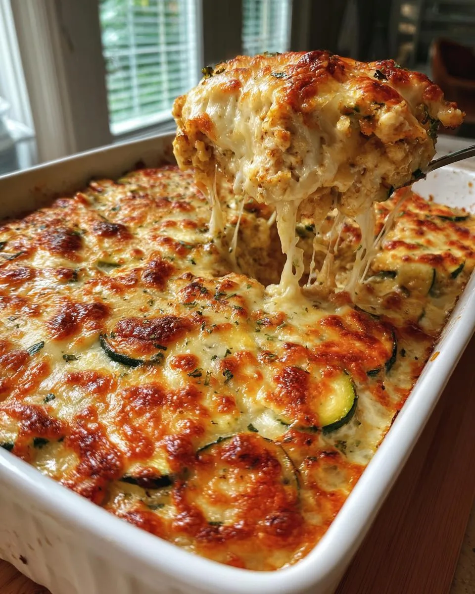 Rotisserie Chicken Zucchini Casserole - detail 5
