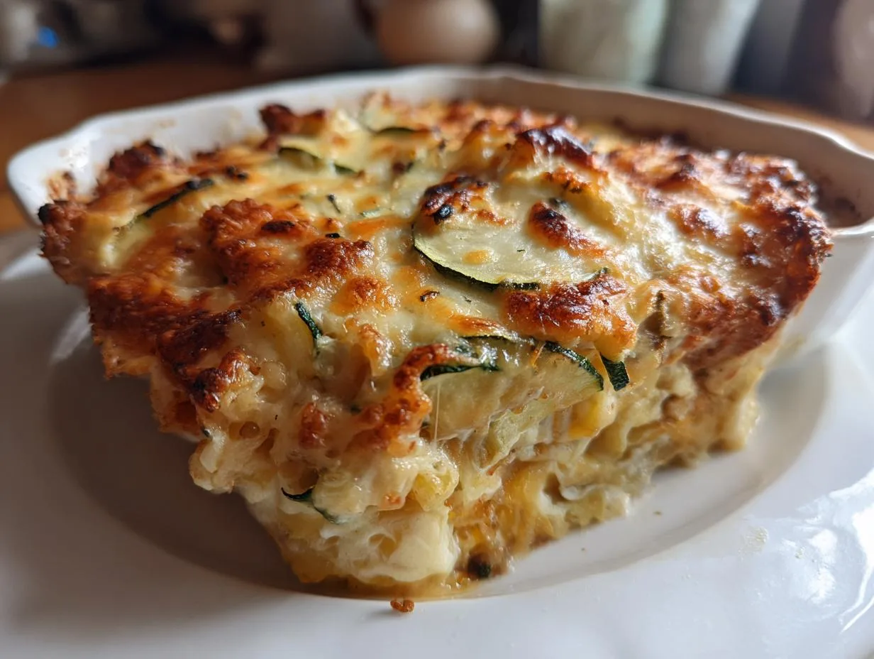 Incredibly Easy 30-Minute Rotisserie Chicken Zucchini Casserole
