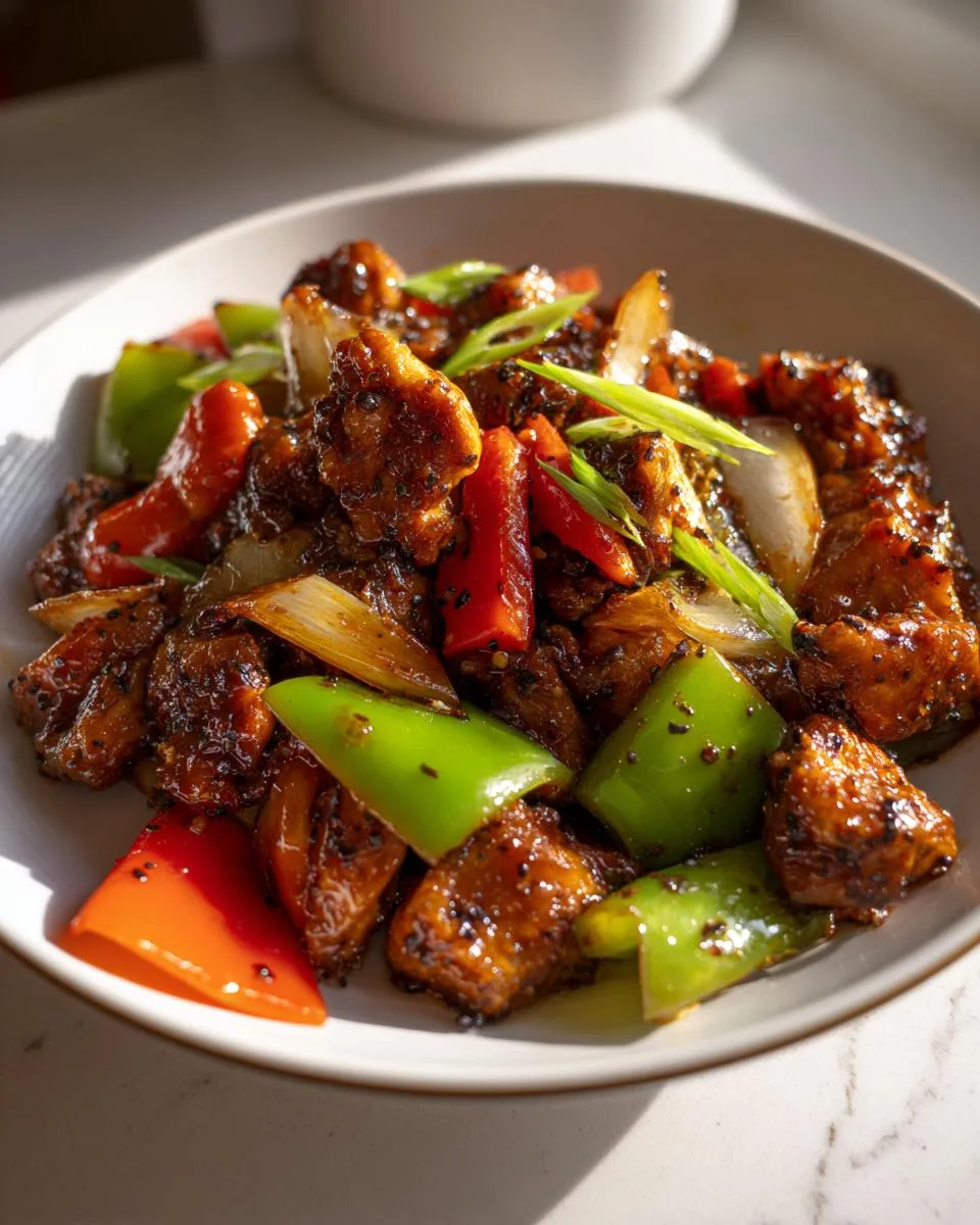 Savory Black Pepper Chicken - detail 5