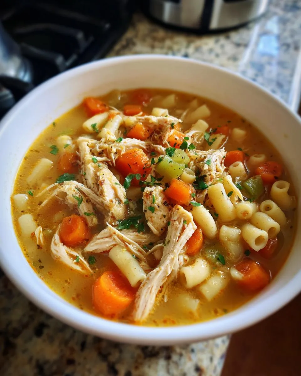 Sicilian Chicken Soup - detail 2